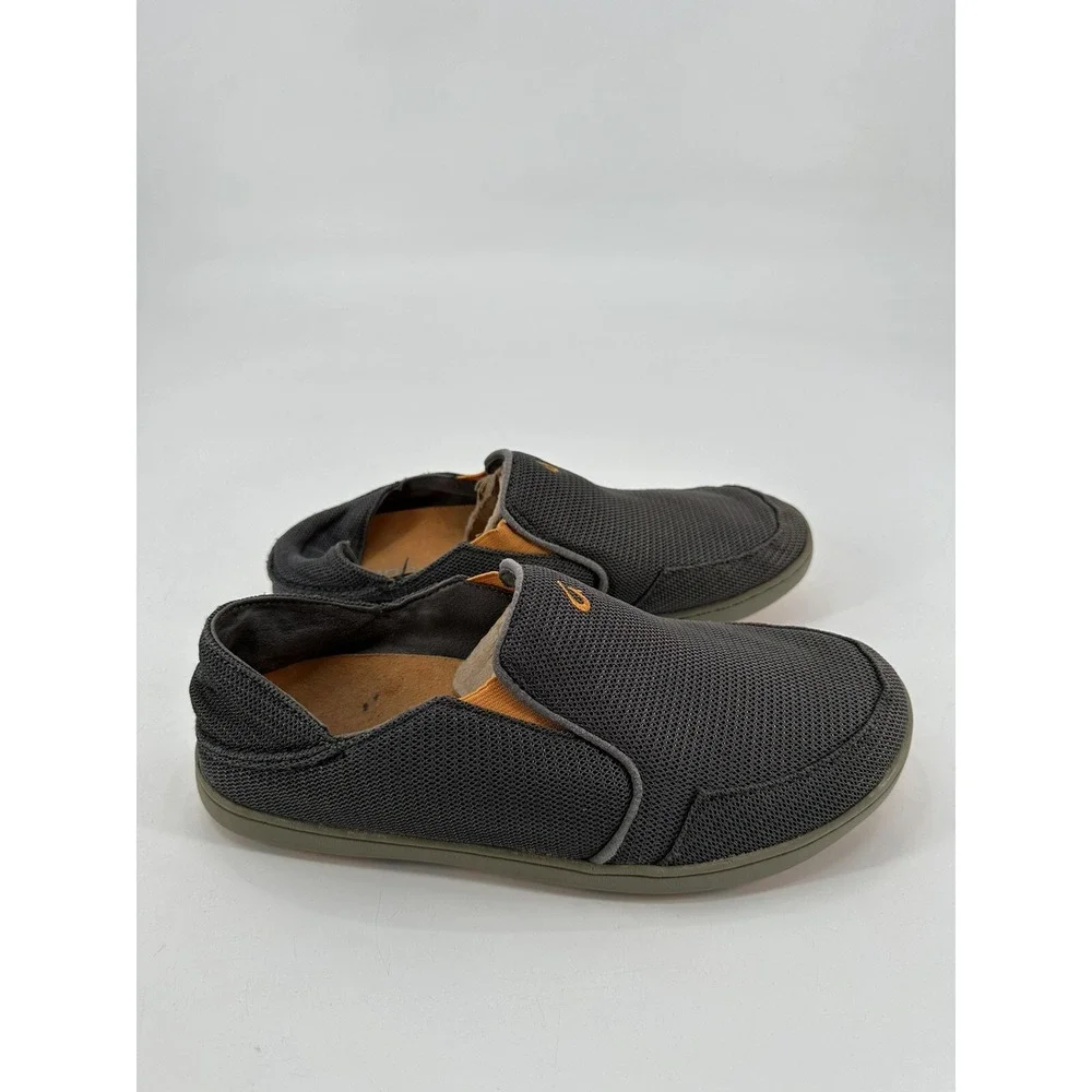 Olukai Men's Nohea Mesh Slip-On Shoes Men's Grey‎ Sneakers Size 9